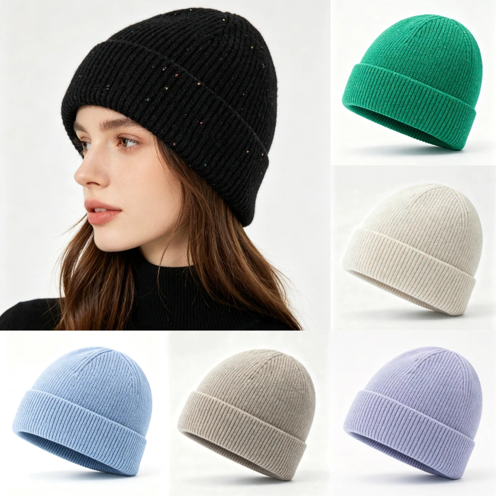 Nouveau bonnet en maille côtel - Beanie Cuffed Knit avis et prix