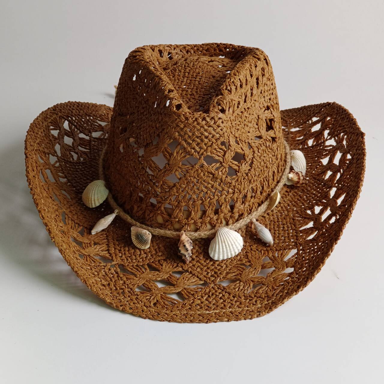 Chapeau de soleil bohème d'été - Cowboy Hat Straw avis et prix