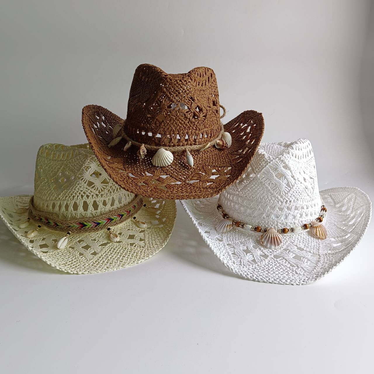 Chapeau de soleil bohème d'été - Cowboy Hat Straw avis et prix