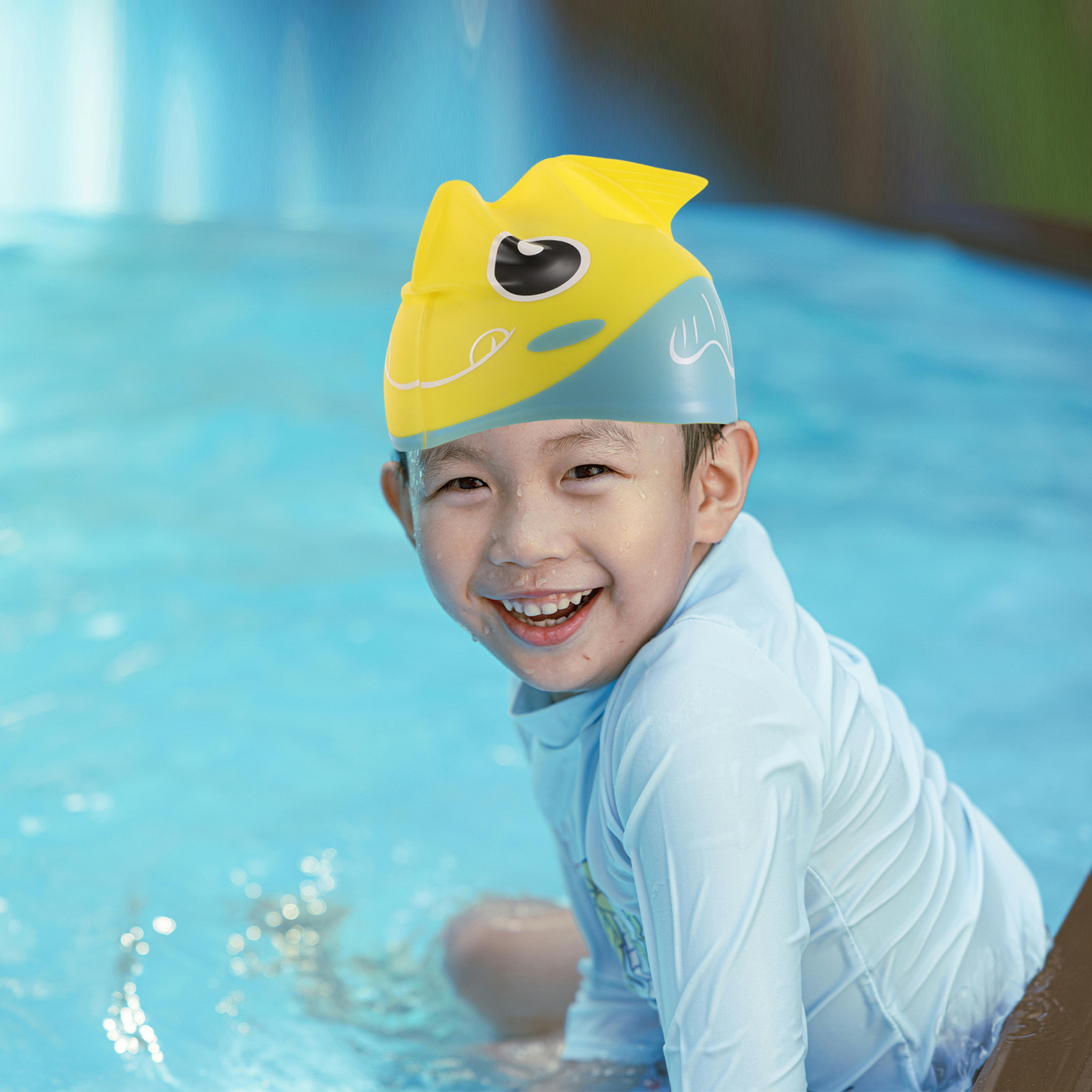 Bonnet de bain en silicone pou - Swim Hat Silicone avis et prix